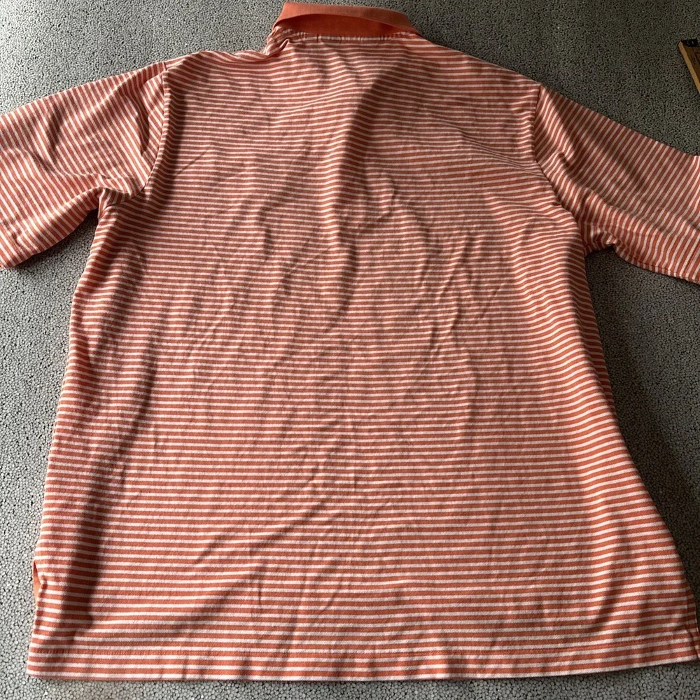 Polo Golf Ralph Lauren Shirt Men's XL US OPEN Oakmont CC Squirrel 2007 Orange